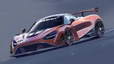 McLaren 720S GT3 race car shown off in renderings